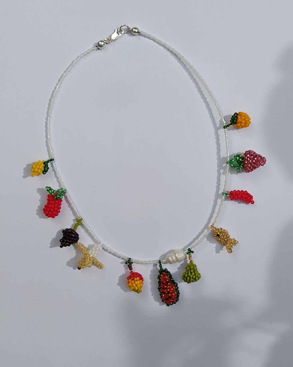 Collar 11 frutas especial Papaya