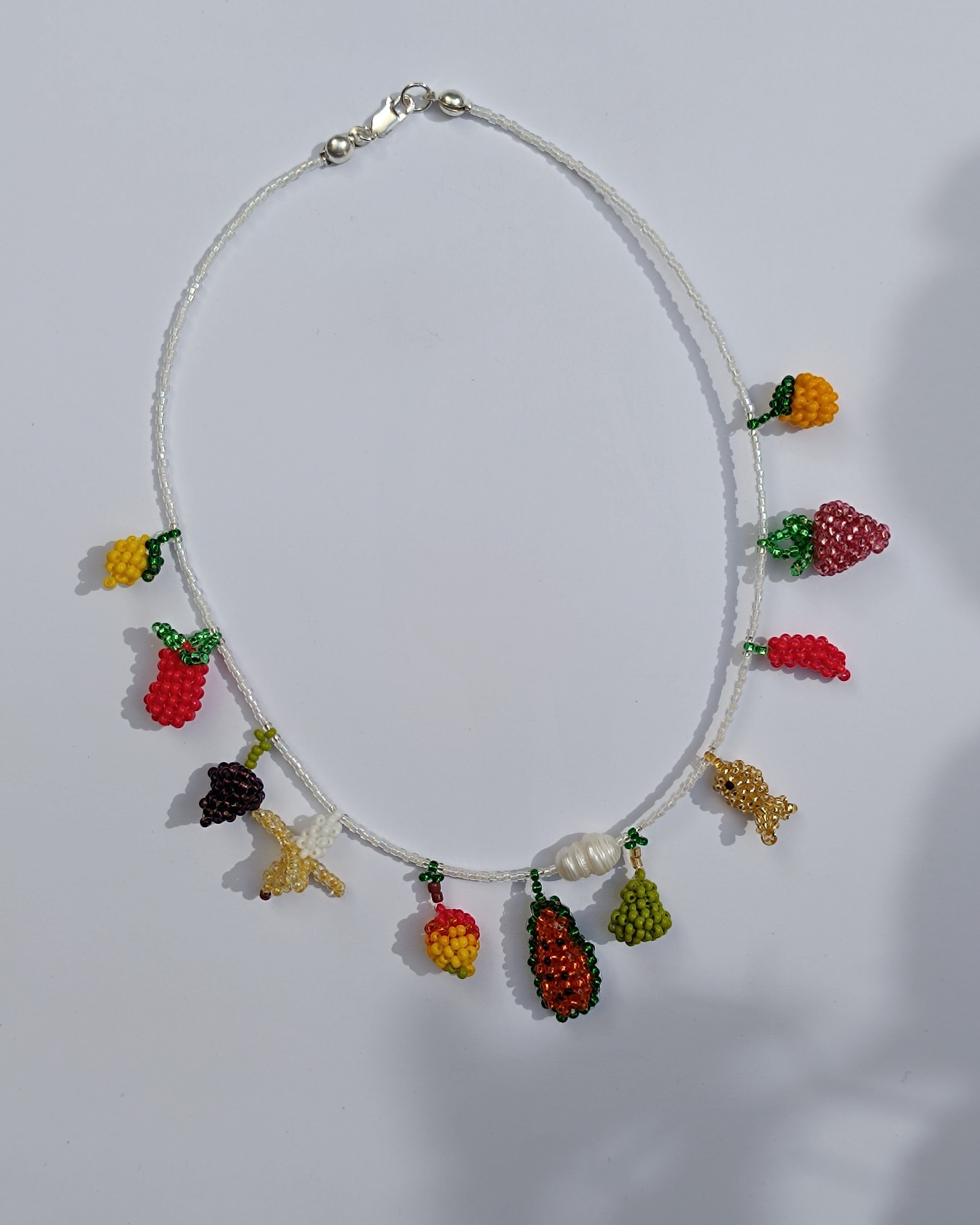 Collar 11 frutas especial Papaya