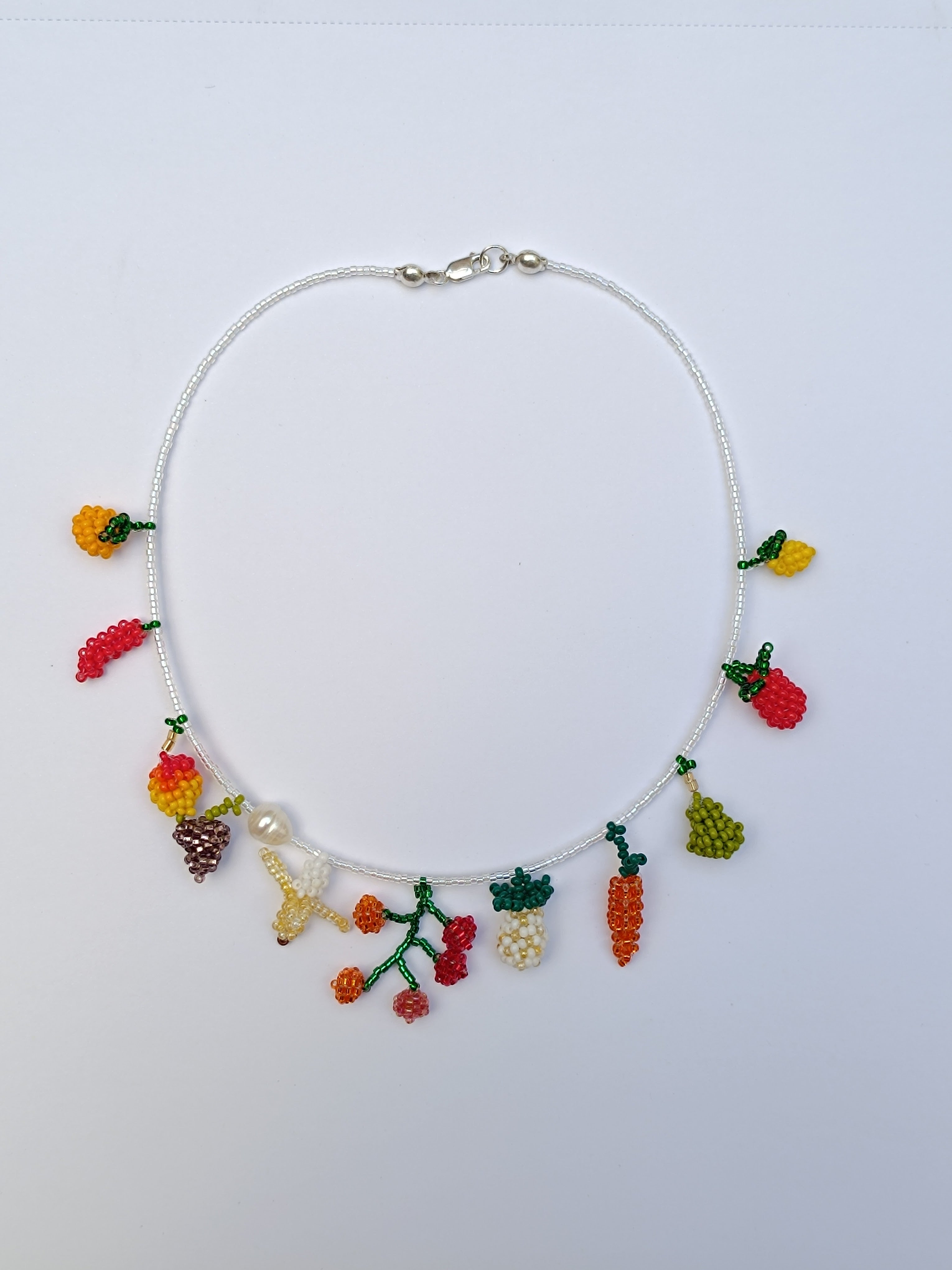 Collar 11 frutas especial Racimo