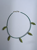Collar Arvejas y Aventurinas
