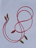 Collar Frijoles rojos