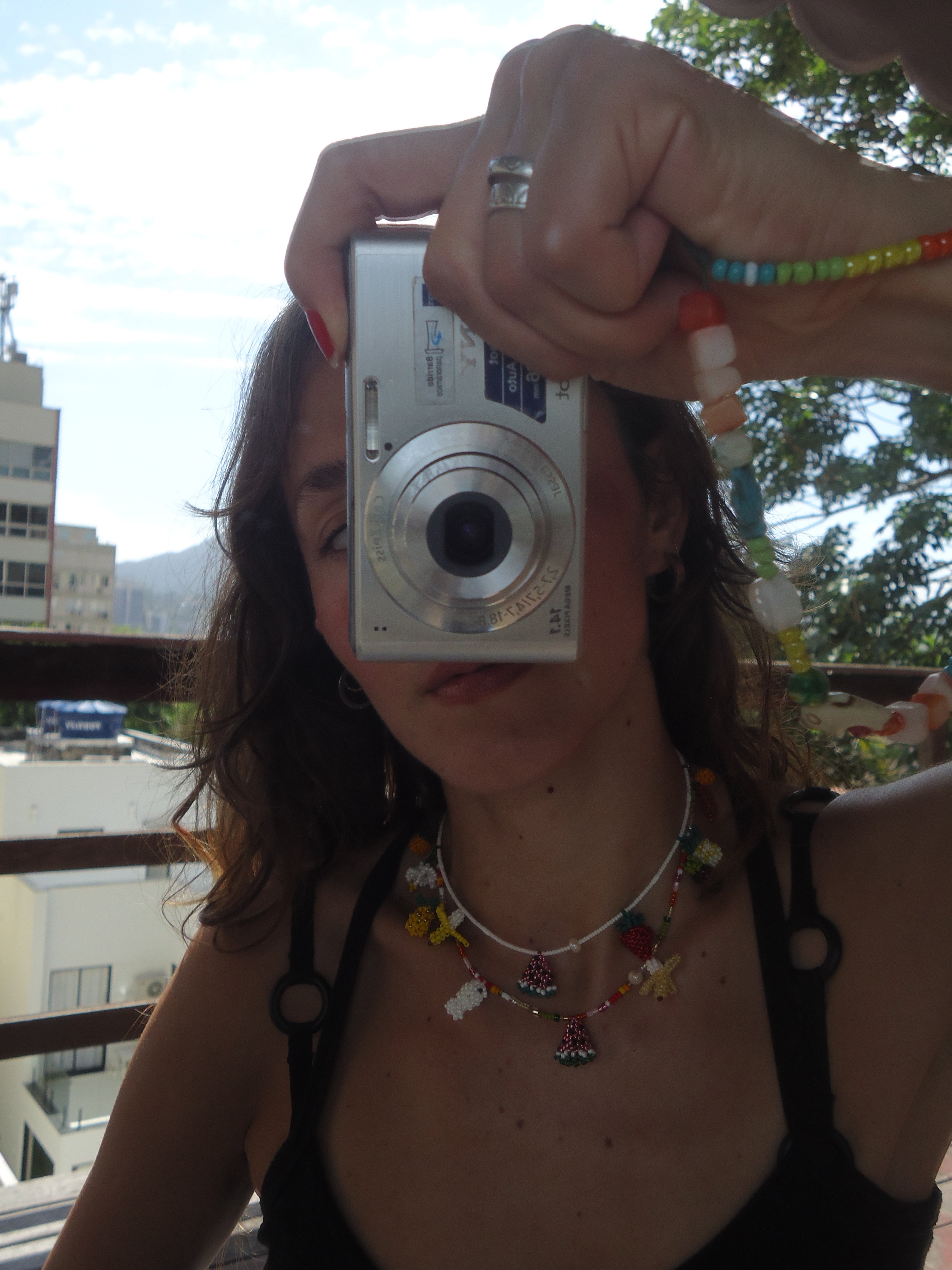 Collar 7 dijes tejidos