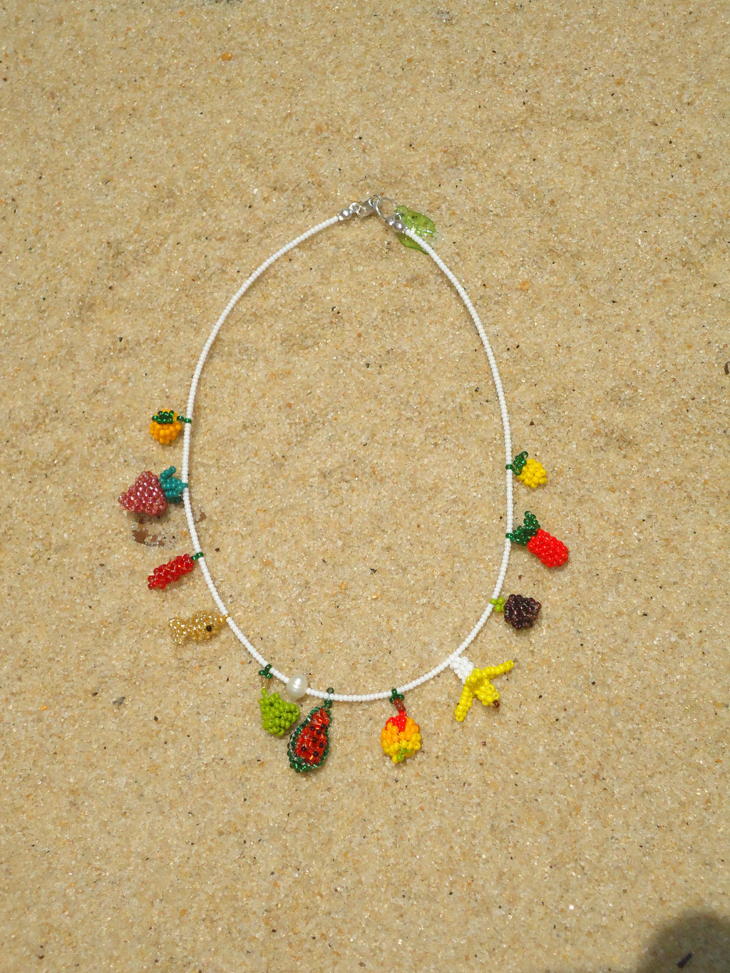 Collar 11 frutas especial Papaya