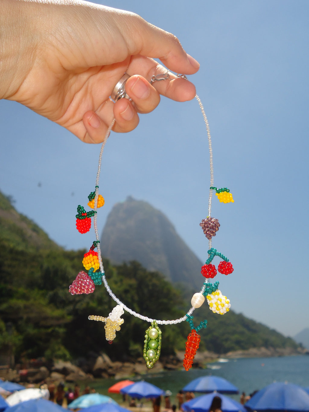 Collar 11 frutas especial Arveja