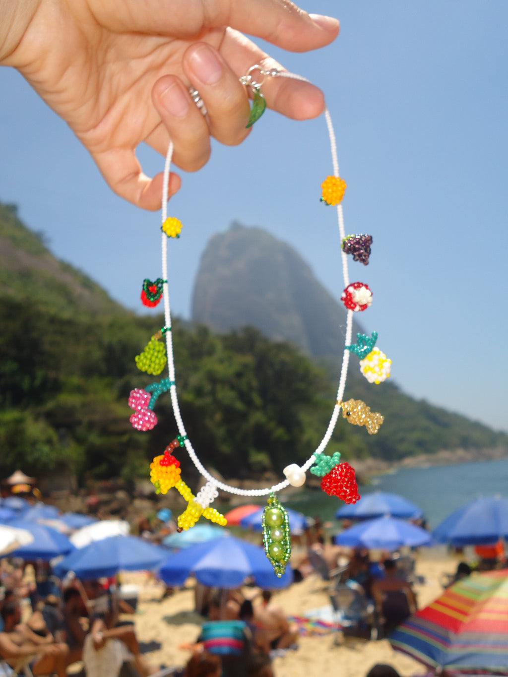 Collar 13 frutas especial Arveja