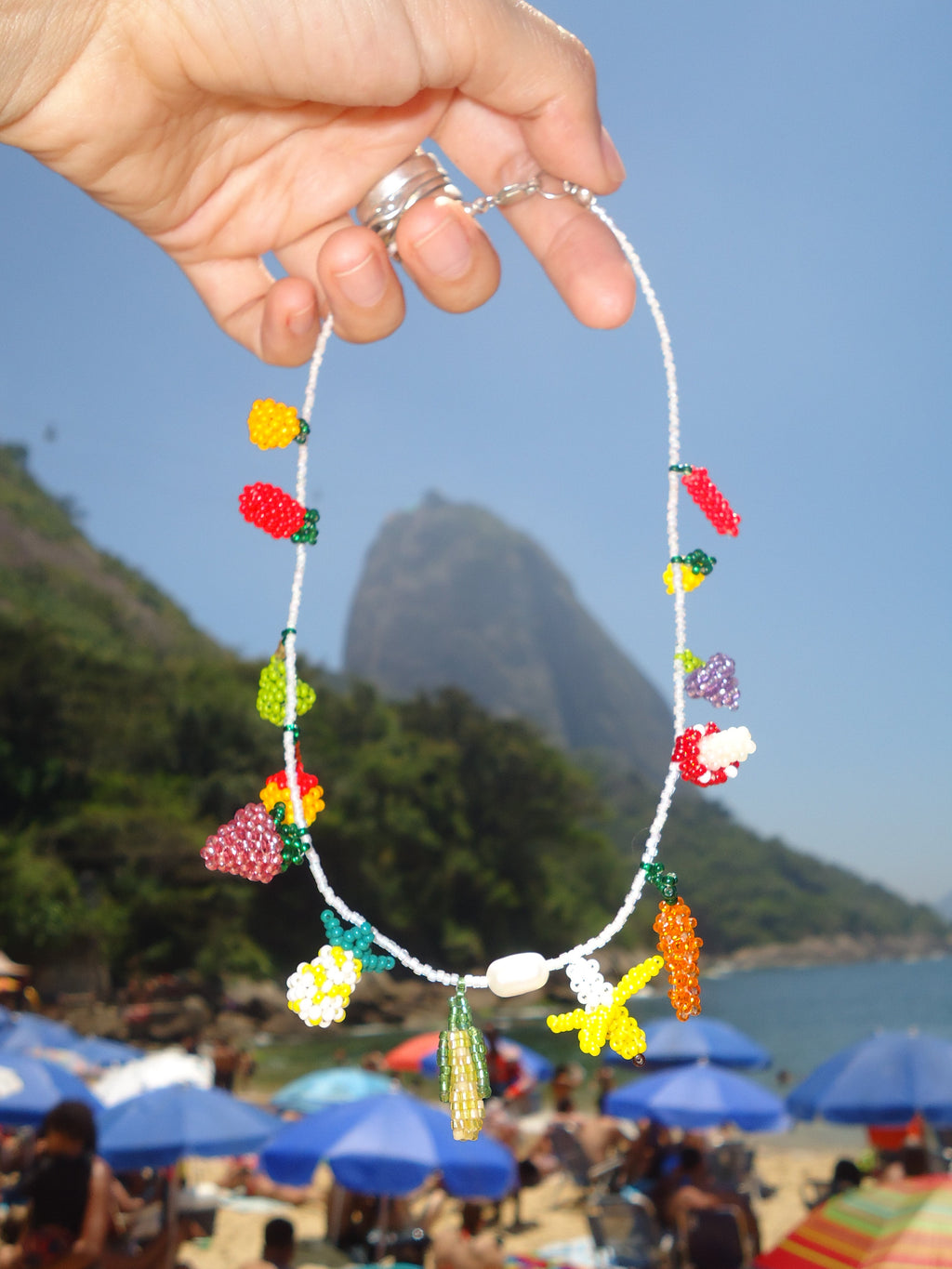 Collar 13 dijes especial Maíz