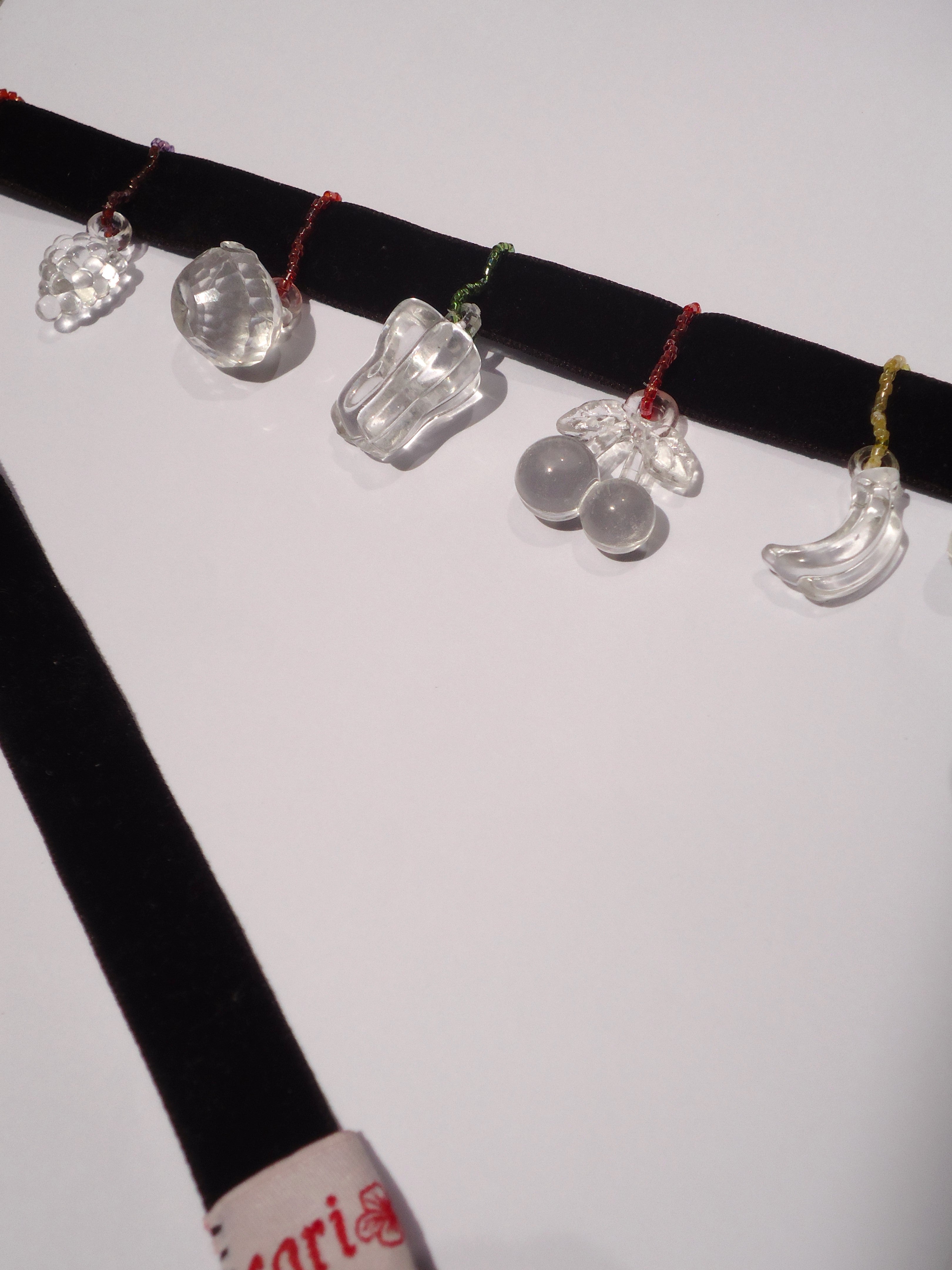 Choker Frutas de cristal -Edición limitada-