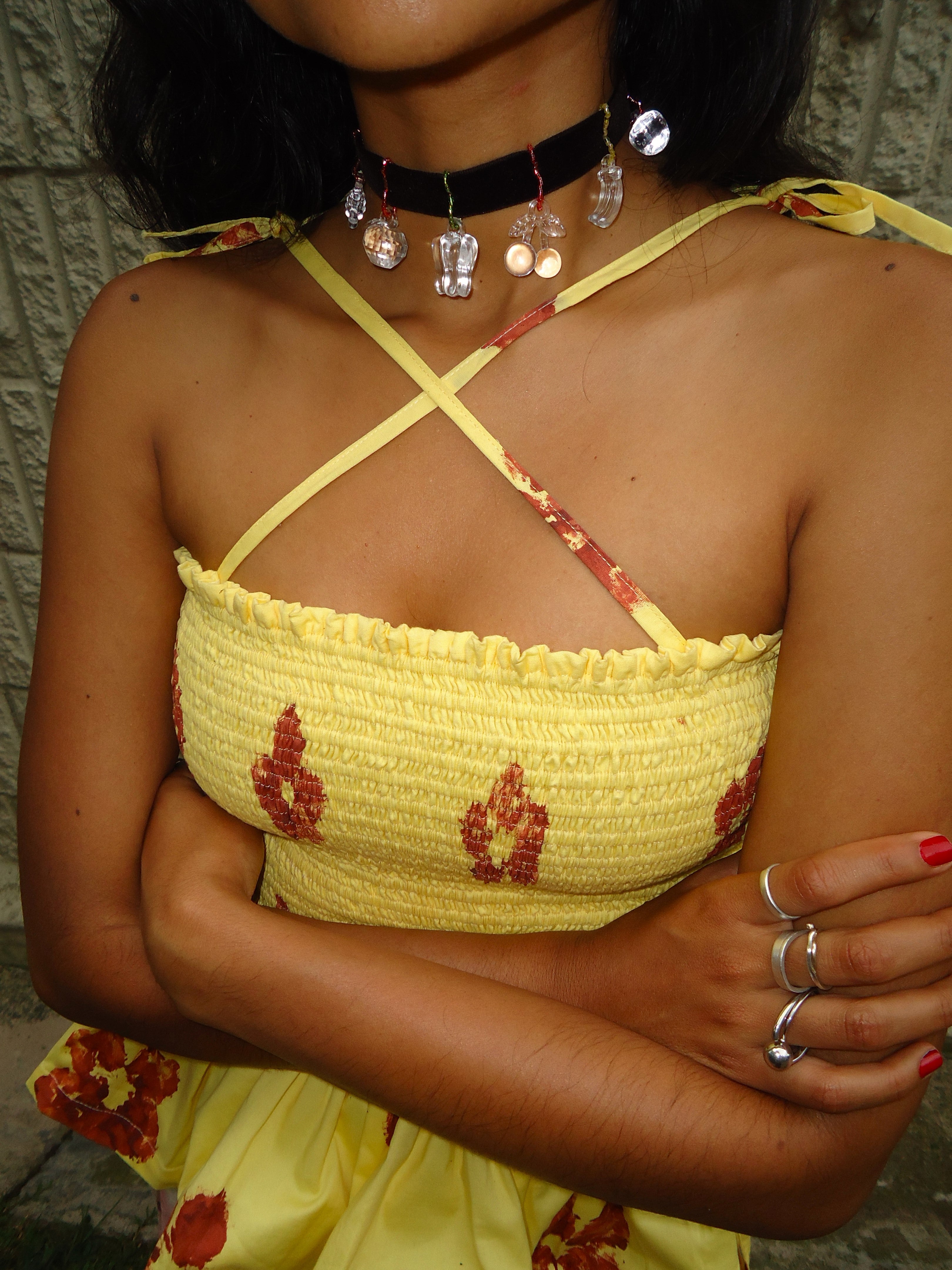 Choker Frutas de cristal -Edición limitada-