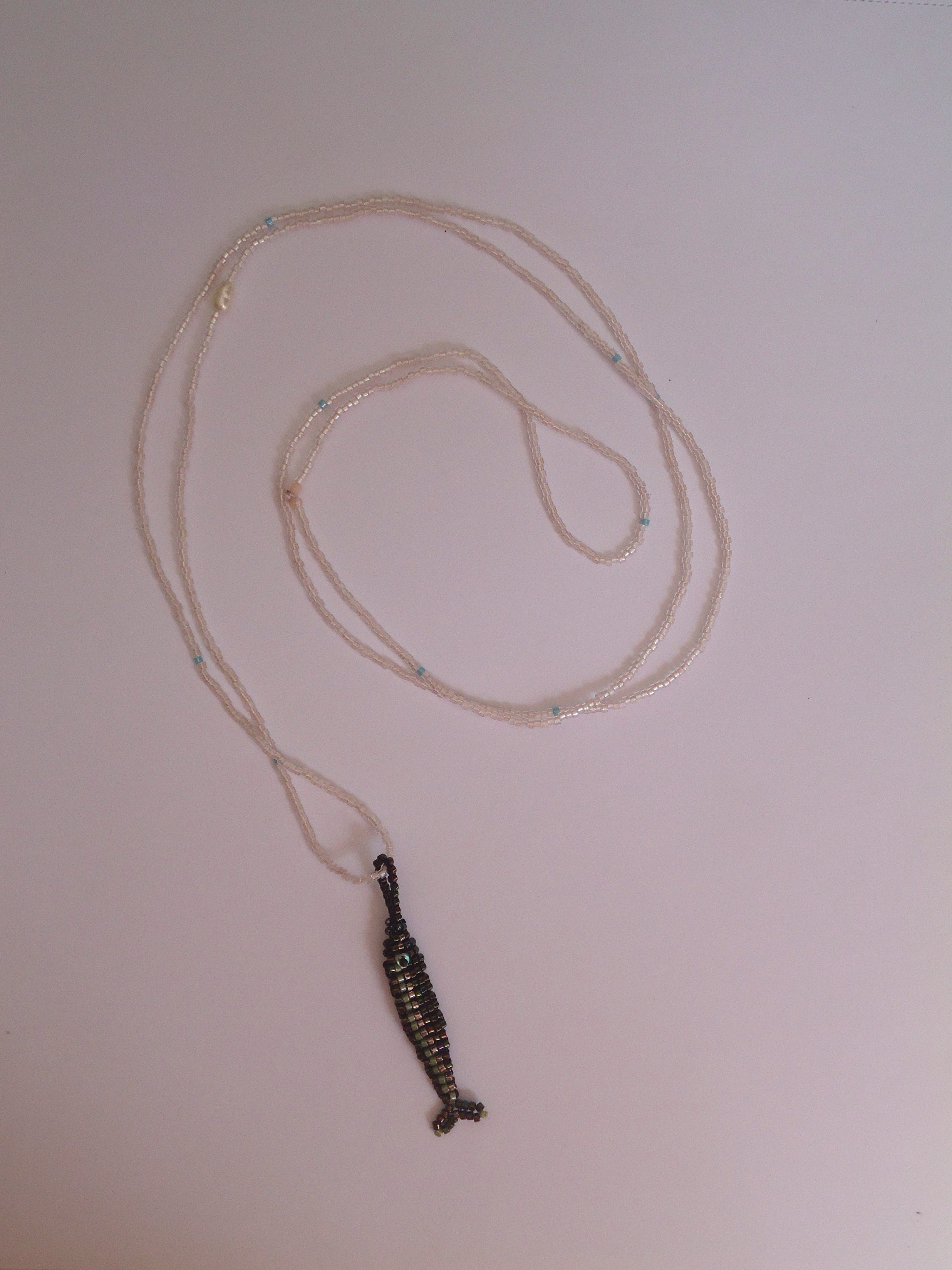 Collar largo Pez aguja
