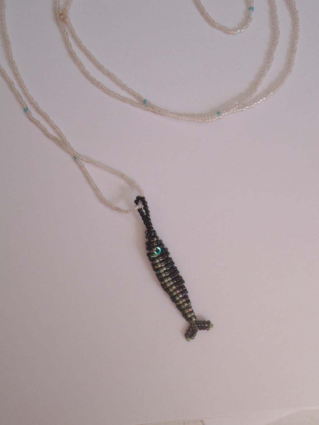 Collar largo Pez aguja
