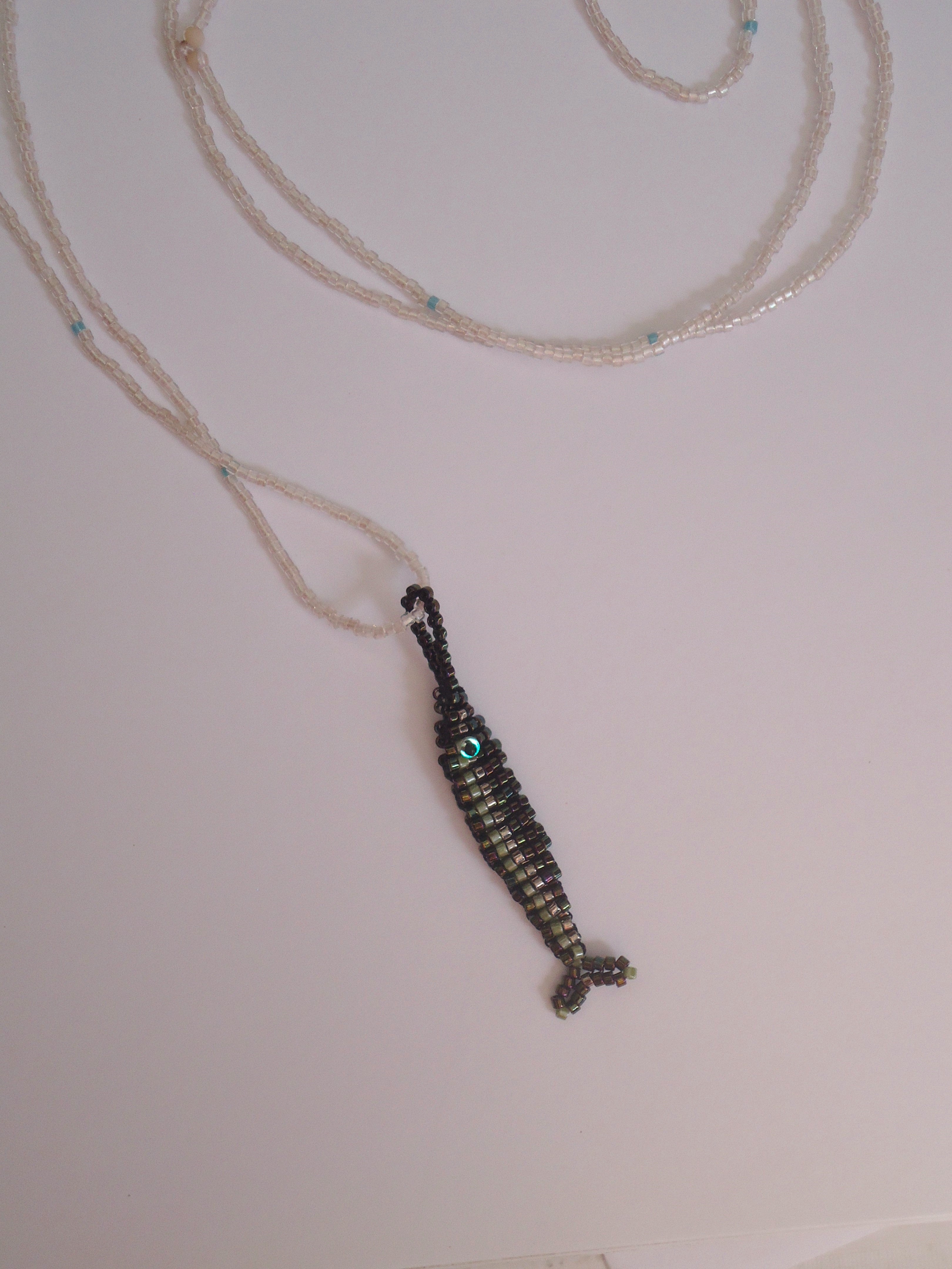 Collar largo Pez aguja