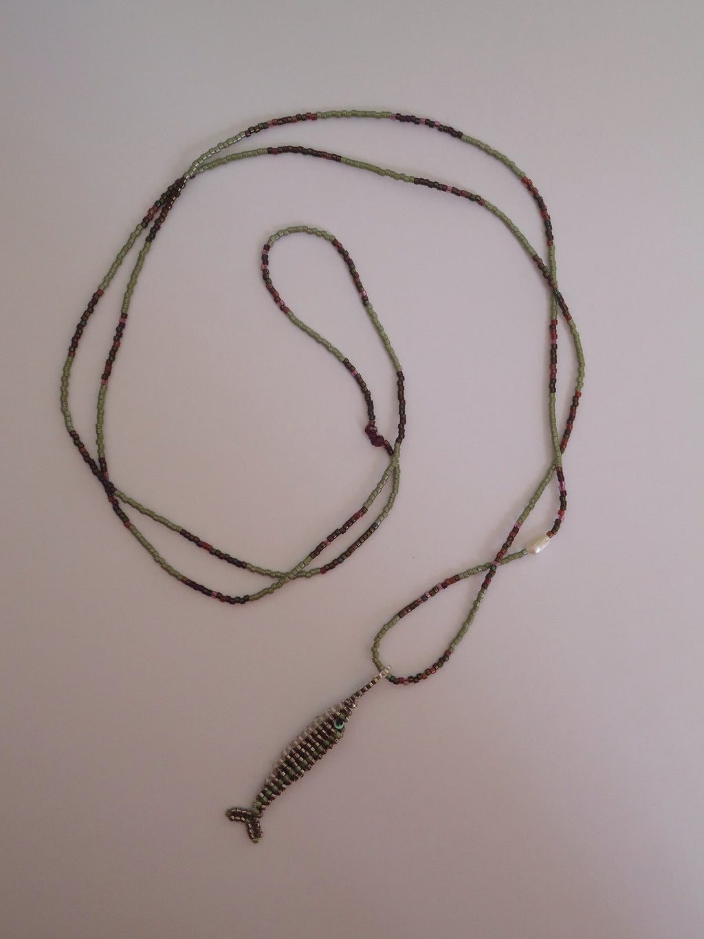 Collar largo Pez aguja