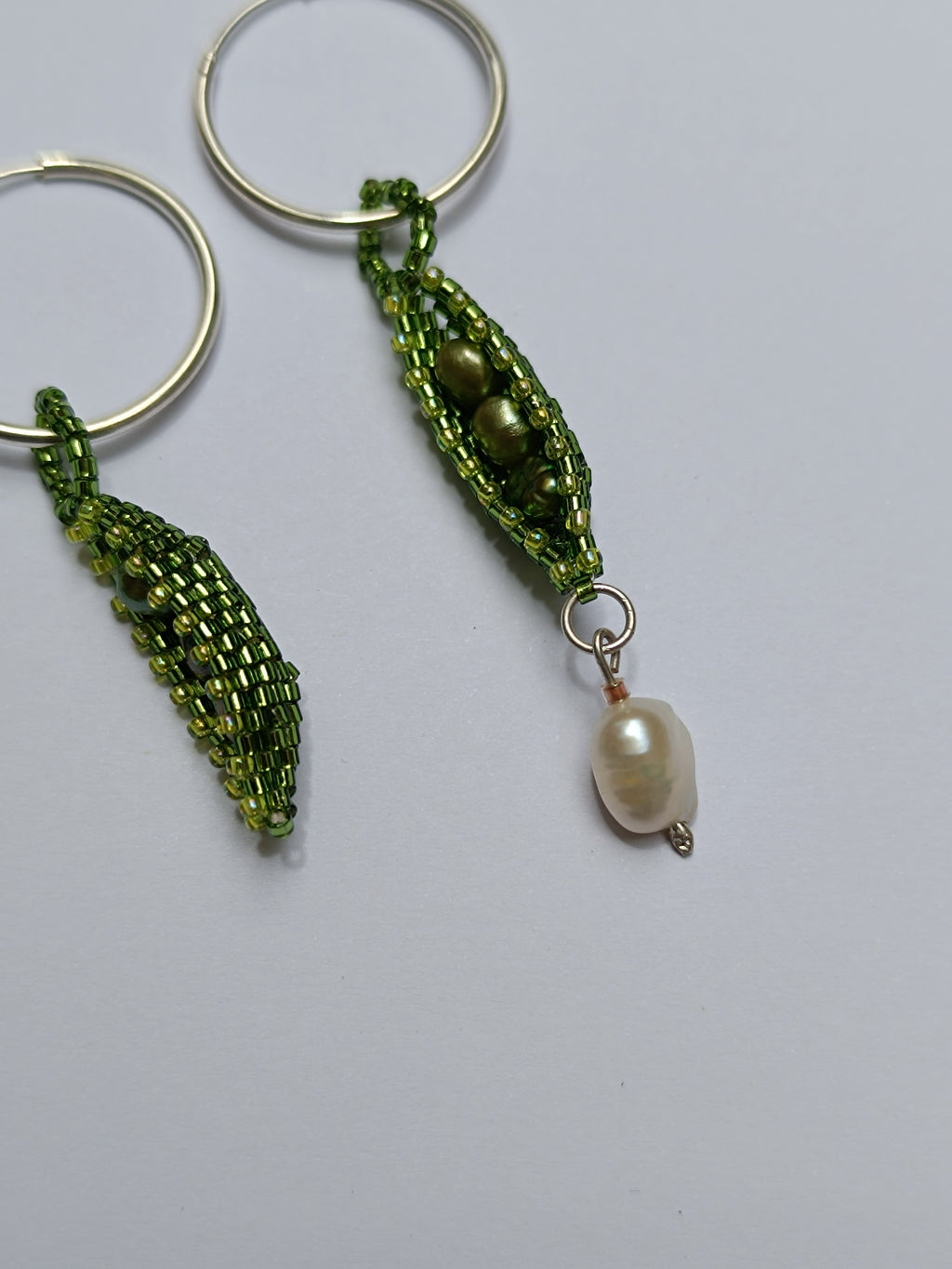 Aretes Arvejas y perla