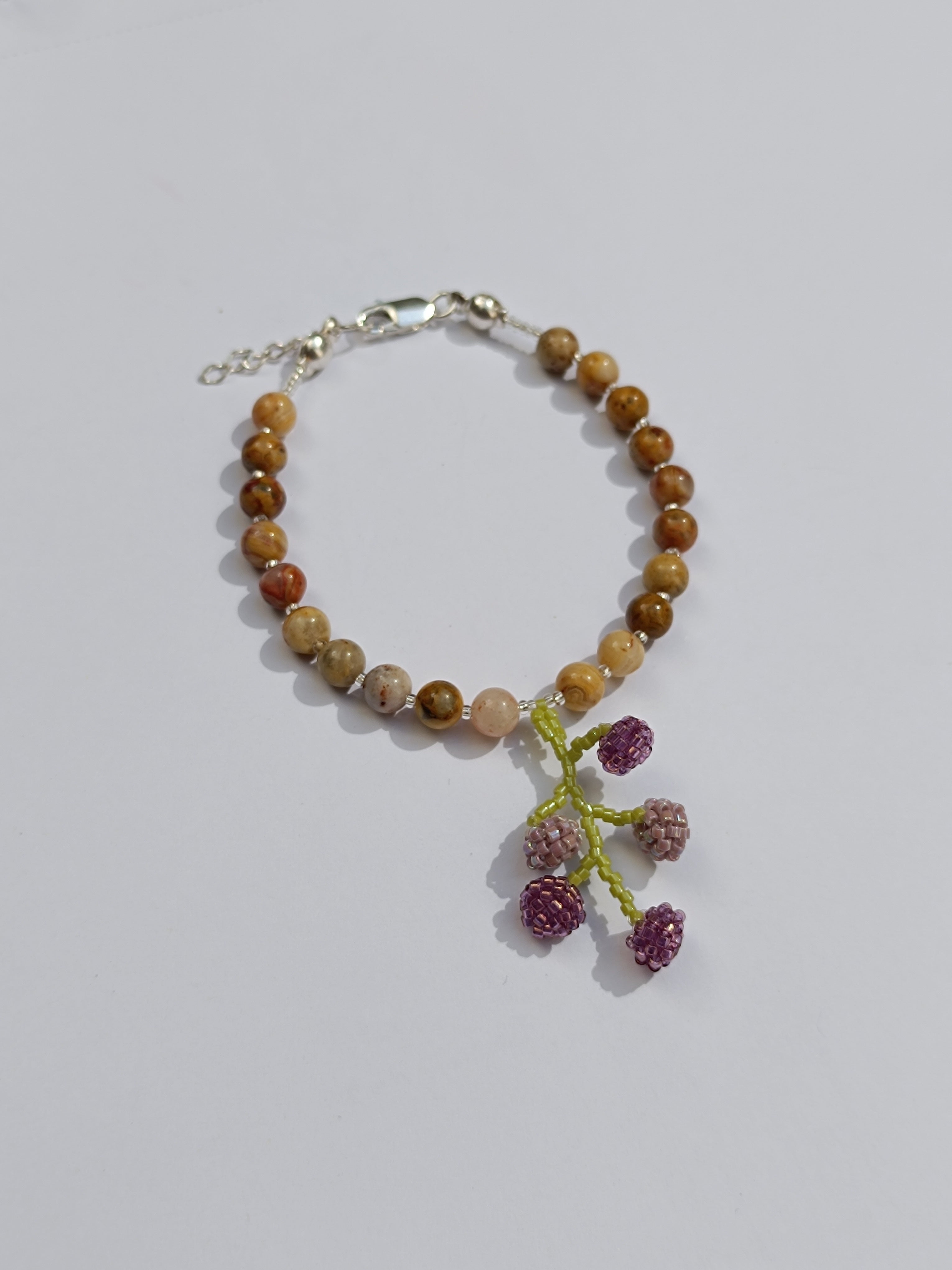 Pulsera Racimo de uvas ~ Citrino