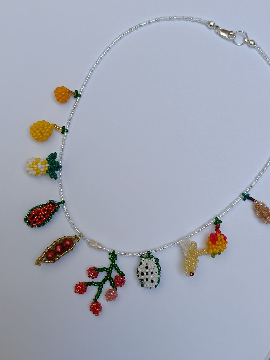 Collar de 10 dijes tejidos ~ Especial