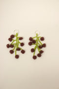 Aretes Racimos de uvas