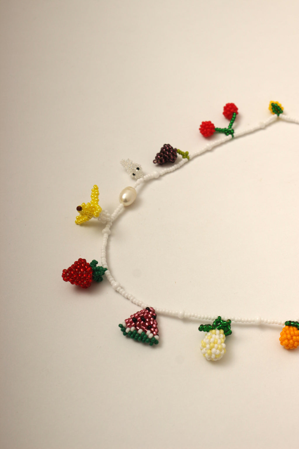 Collar 11 dijes tejidos