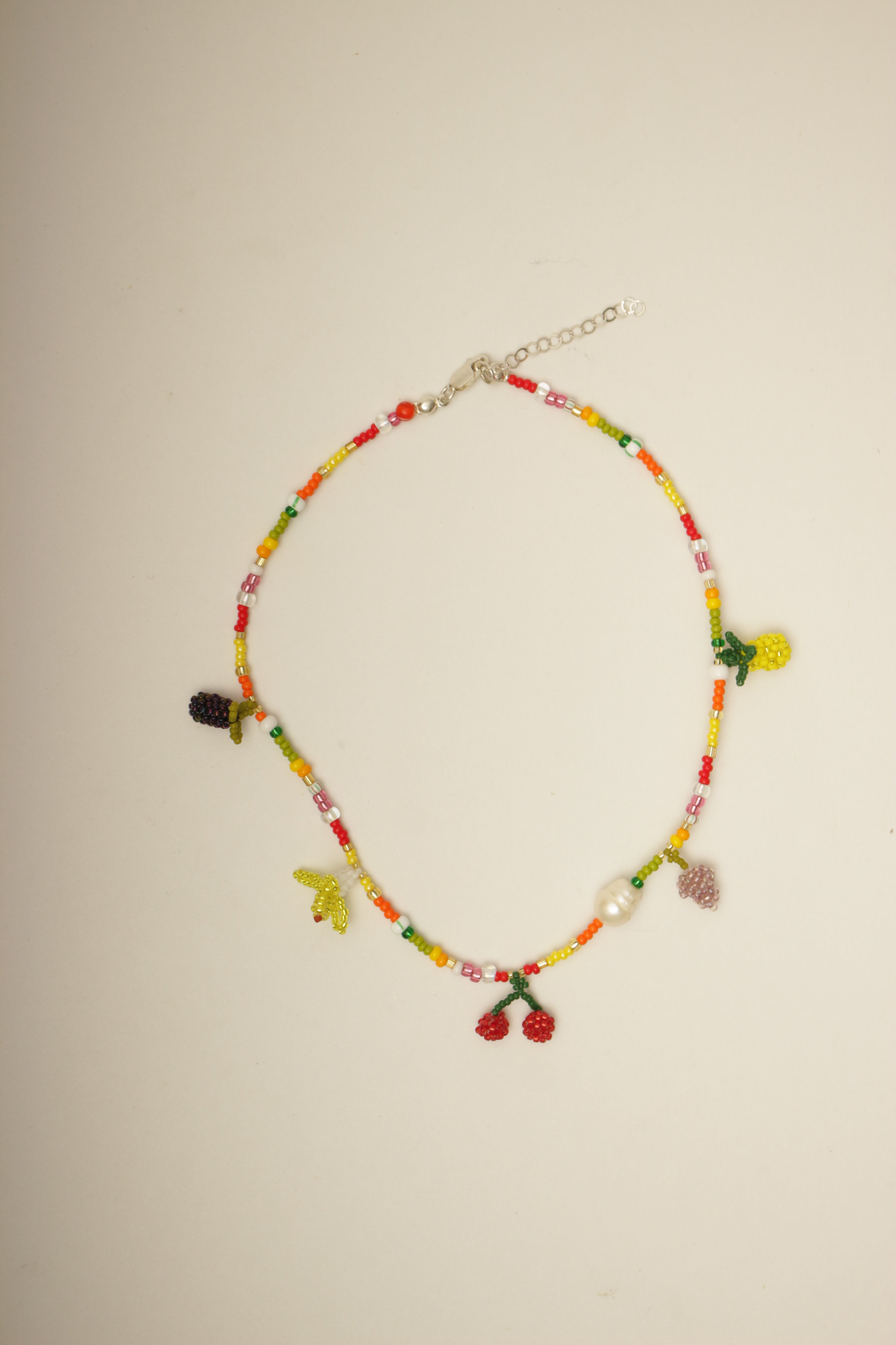Choker 5 dijes tejidos