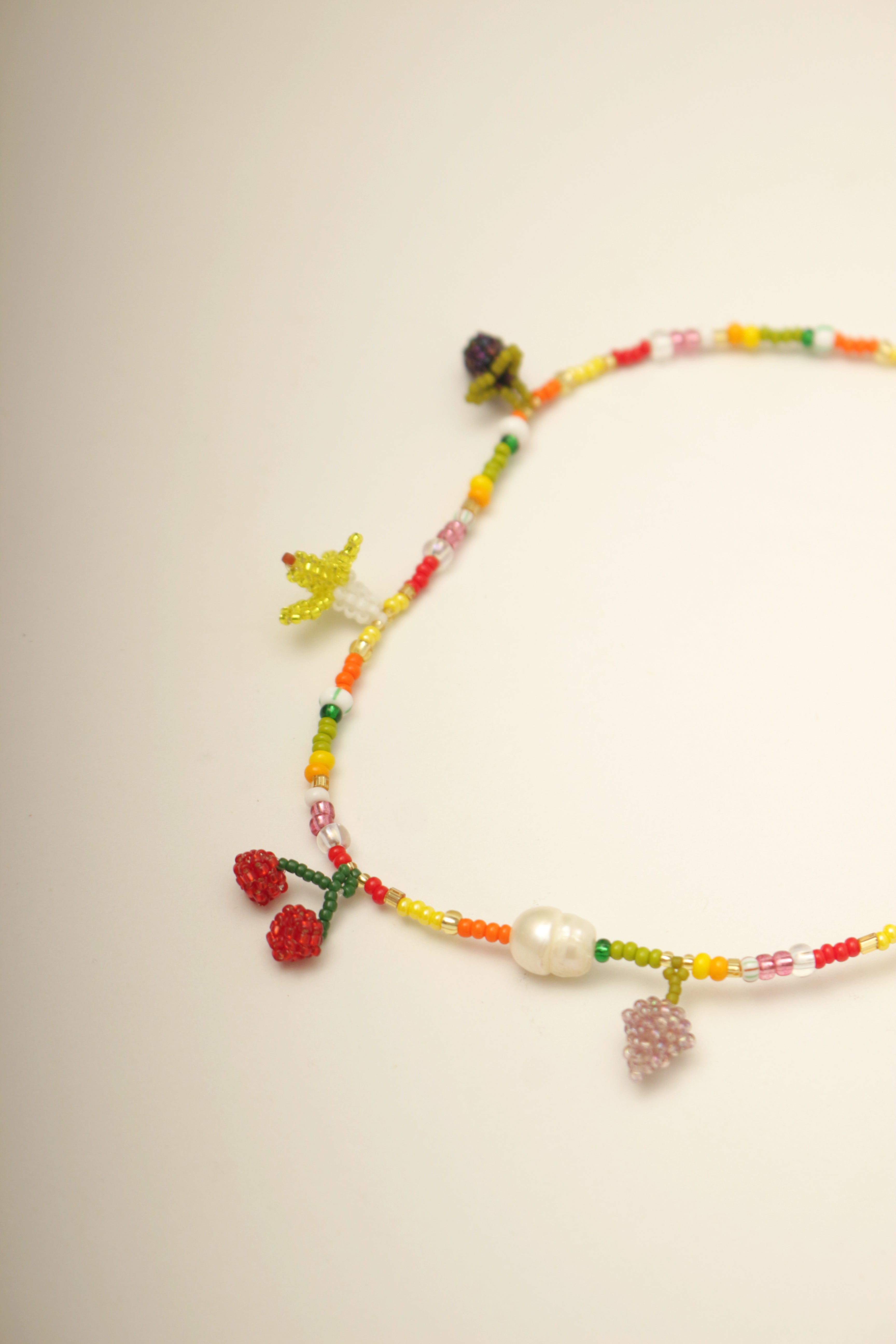 Choker 5 dijes tejidos