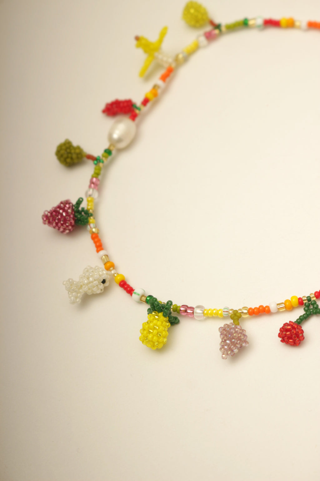 Choker 11 dijes tejidos