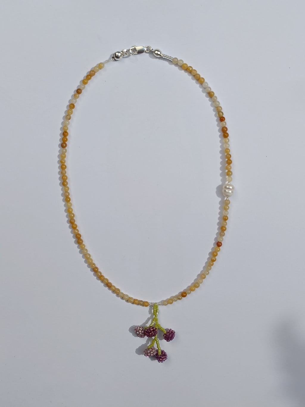 Collar Racimo de uvas ~ Citrinos